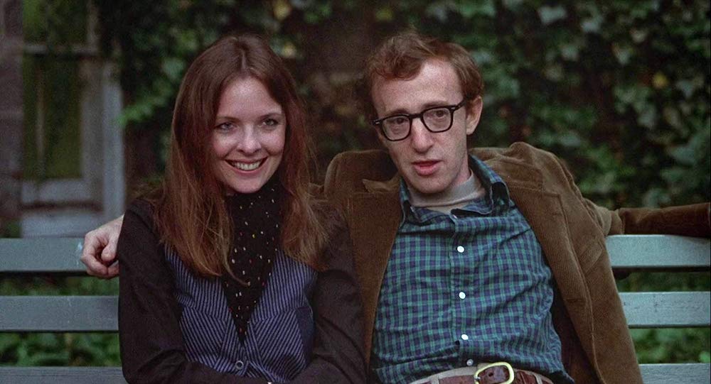 Photo of Diane Keaton and Woody Allen.