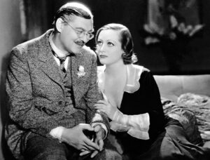 Lionel Barrymore and Joan Crawford.