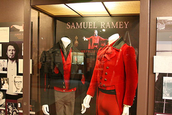 An unexpected exhibit, Samuel Ramey.