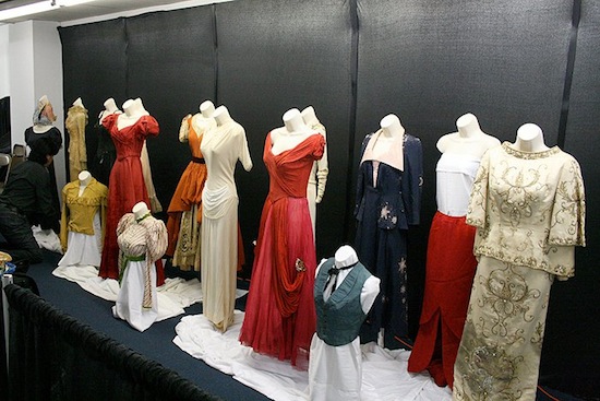 Michael Siewert's collection of dresses worn by the legendary Judy Garland, on display at "All Things Oz," the new museum and gift shop located on Genesee St. in downtown Chittenango, NY.