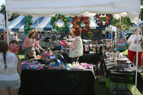 Baubles, bangles, and beads. The vendor booths of Oz-Stravaganza! 2014.