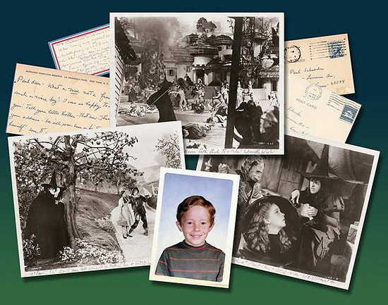 Paul Miles Schneider's pen pal, Margaret Hamilton, the Wicked Witch of the West!
