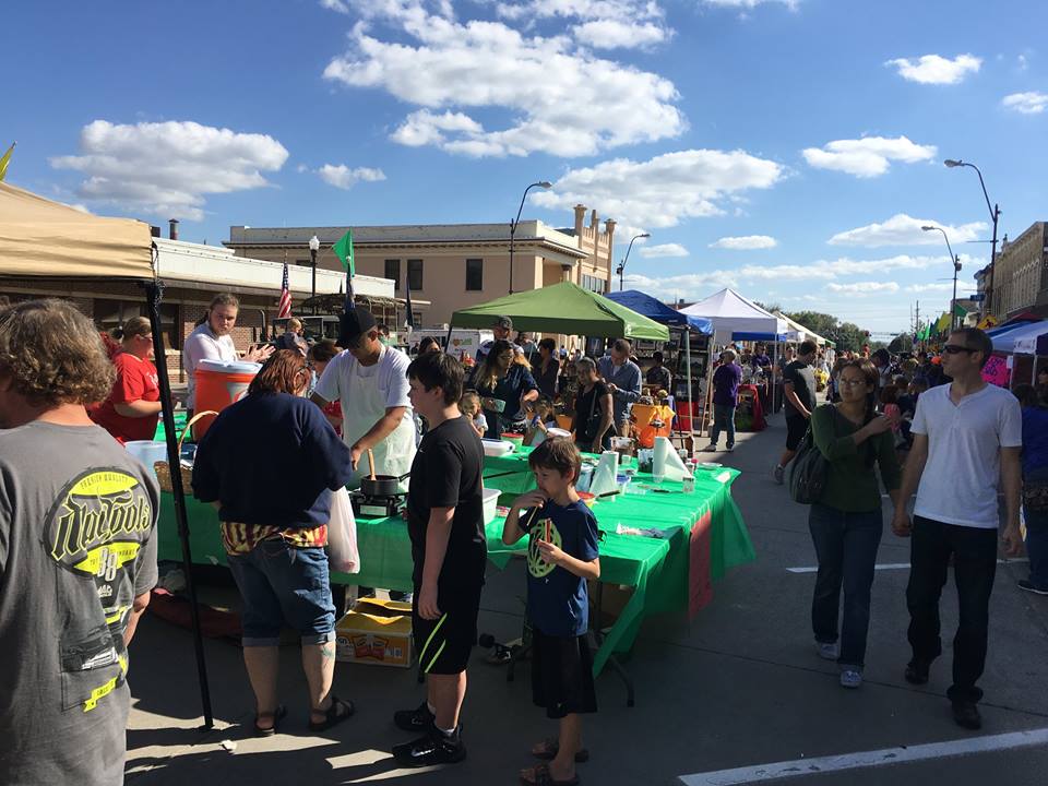 Record-breaking crowds turn out for OZtoberfest 2016 in Wamego, KS.