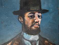 Portrait of the artist Henri de Toulouse-Lautrec.
